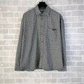 Acne Studios Oversized Check Long‑Sleeve Shirt