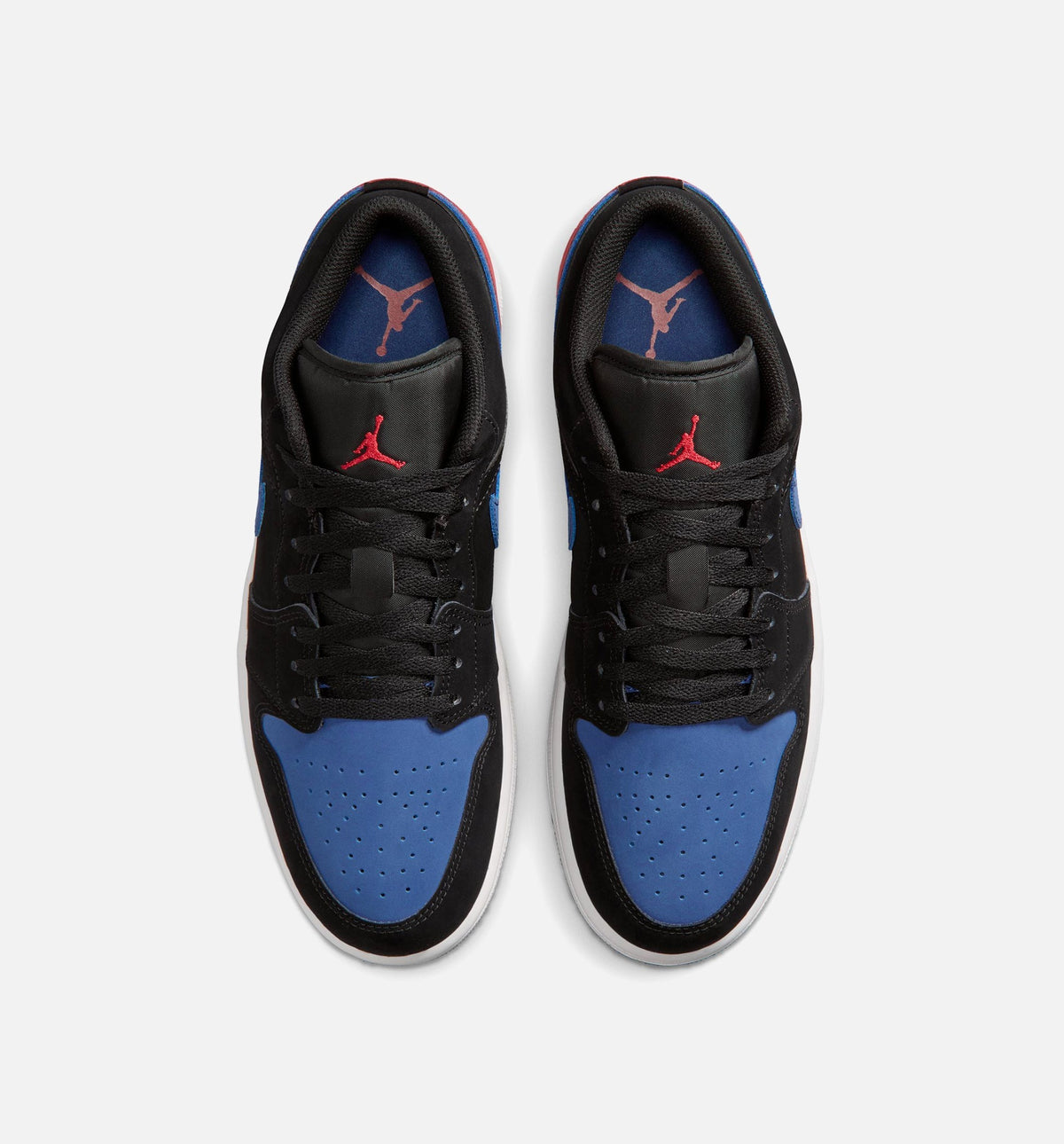 Air Jordan 1 Low – Men's Lifestyle Shoe | Black/Summit White/True Blue/Varsity Red