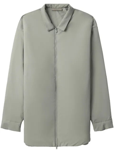 FEAR OF GOD ESSENTIALS logo-print padded shirt jacket
