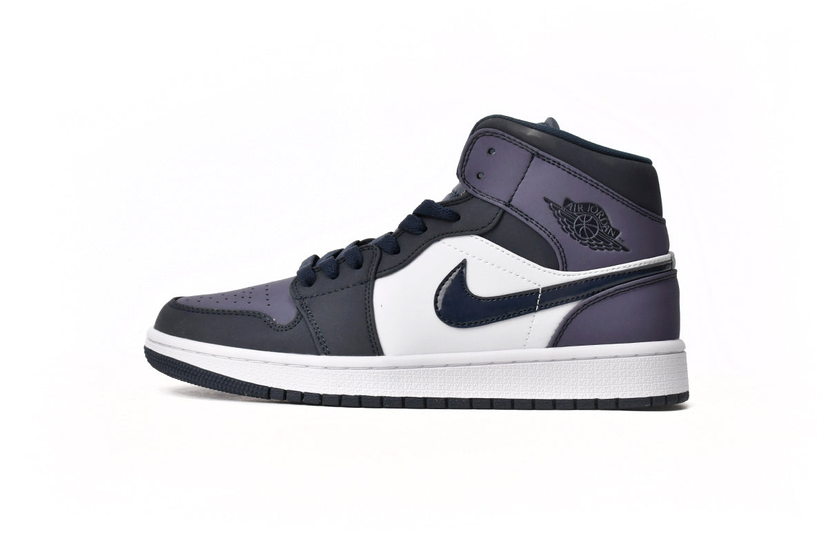 Air Jordan 1 Mid Sanded Purple Reps Sneakers 554724-445