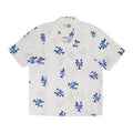 White Mets Collar Shirt