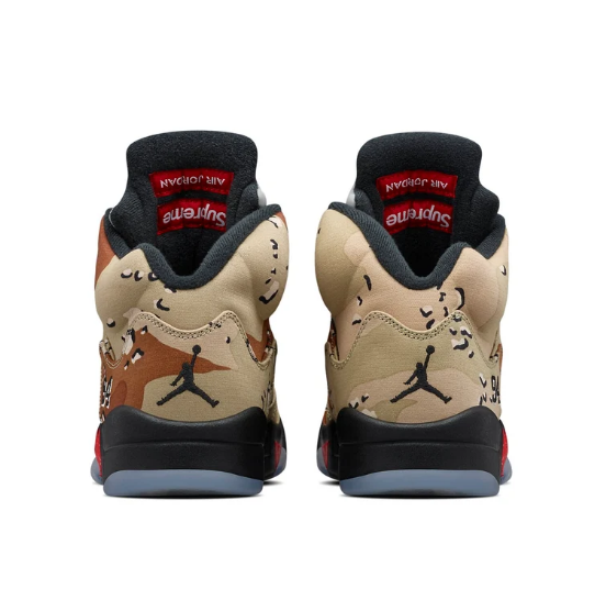 Supreme x Air Jordan 5 Retro 'Desert Camo'