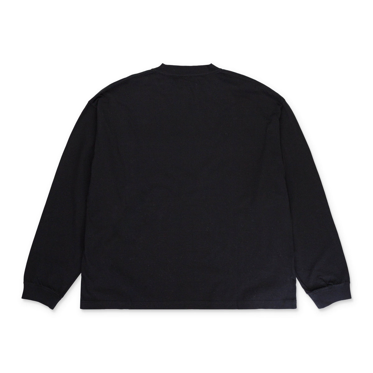 OVERSIZED LS TEE BLACK T-SHIRT