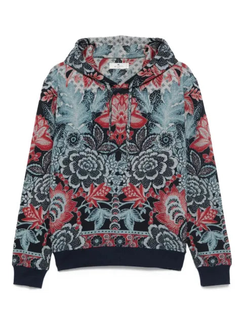 ETRO floral-print hoodie