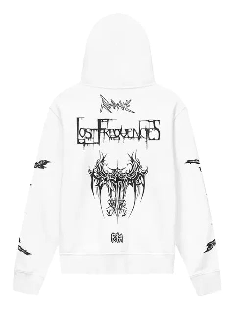 RTA Floyd "White Metal Road To Awe" zip-up hoodie