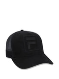 Fila Turo F-Box suede-mesh baseball cap