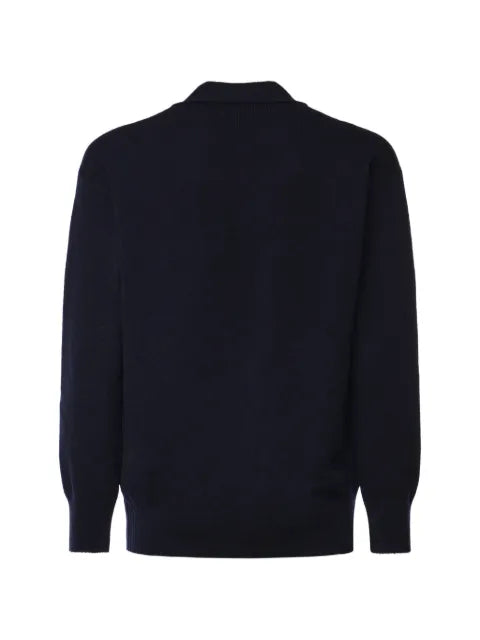Fay V-neck wool cardigan