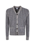 ASPESI waffle-knit wool cardigan