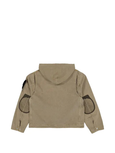 Stone Island Q100045 mineral dyed cotton gabardine-TC jacket