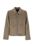 Moose Knuckles zip-up flap-pocket jacket