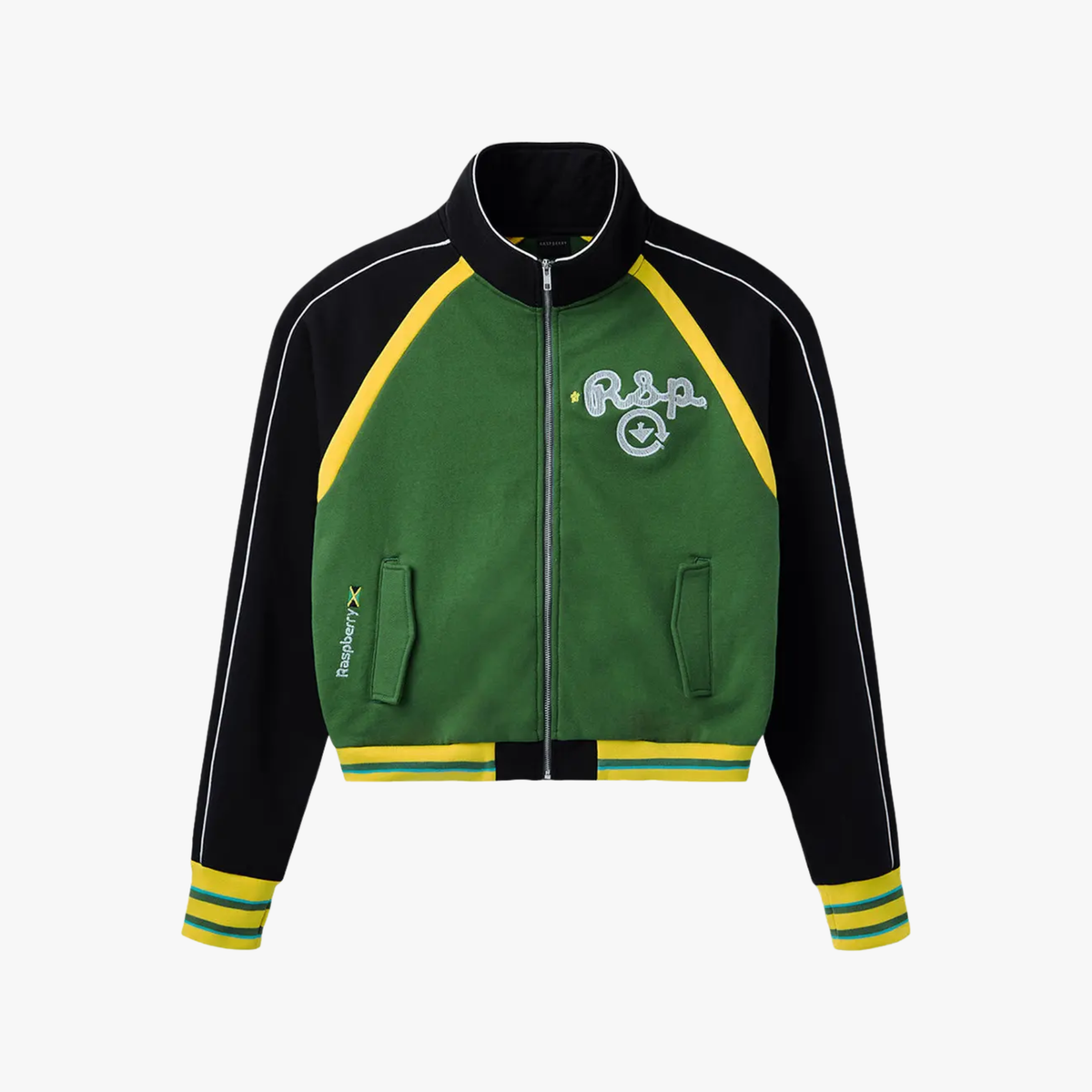 GV Gallery Jamaica Berry Jacket Green/Yellow/Black