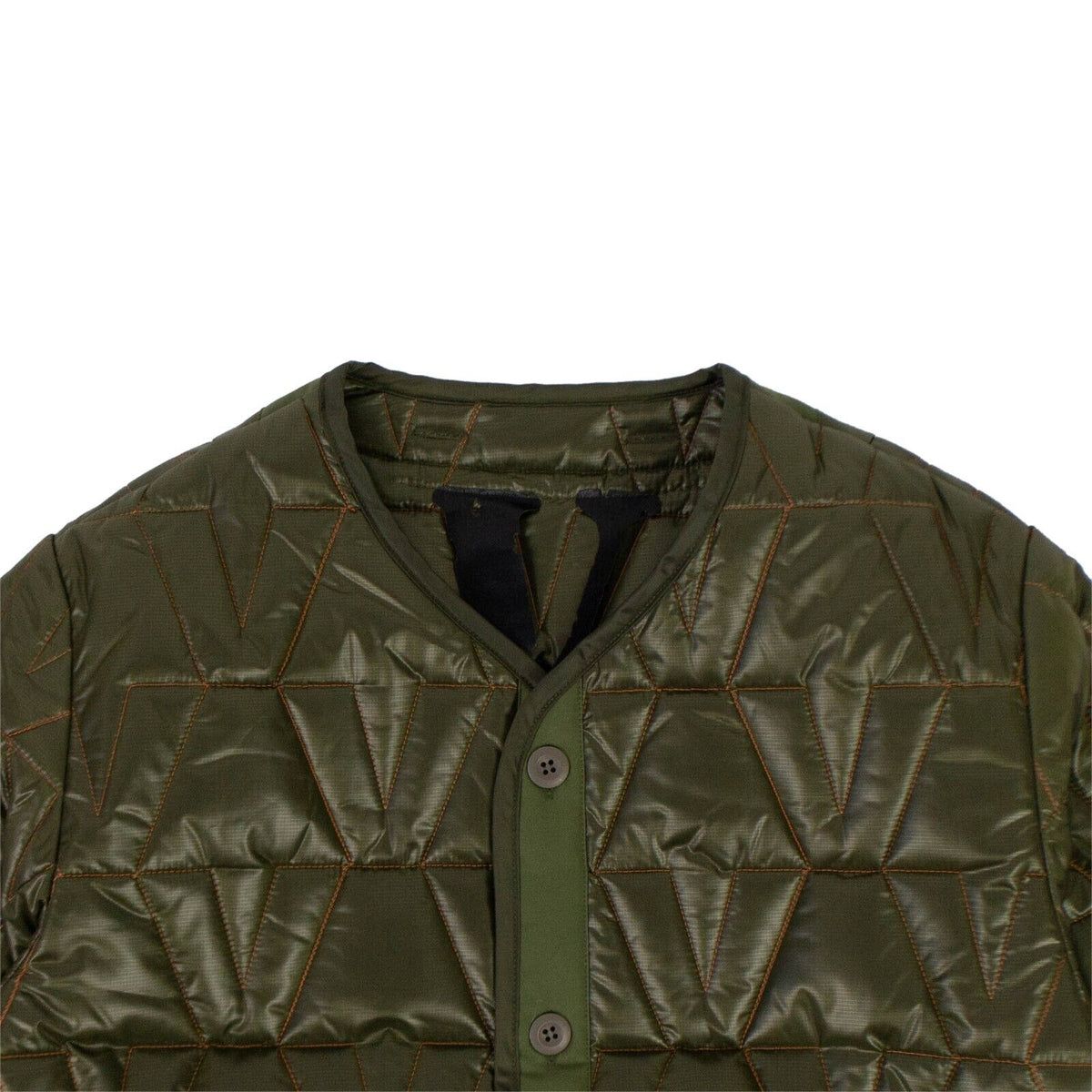 Green Quilted Jacket