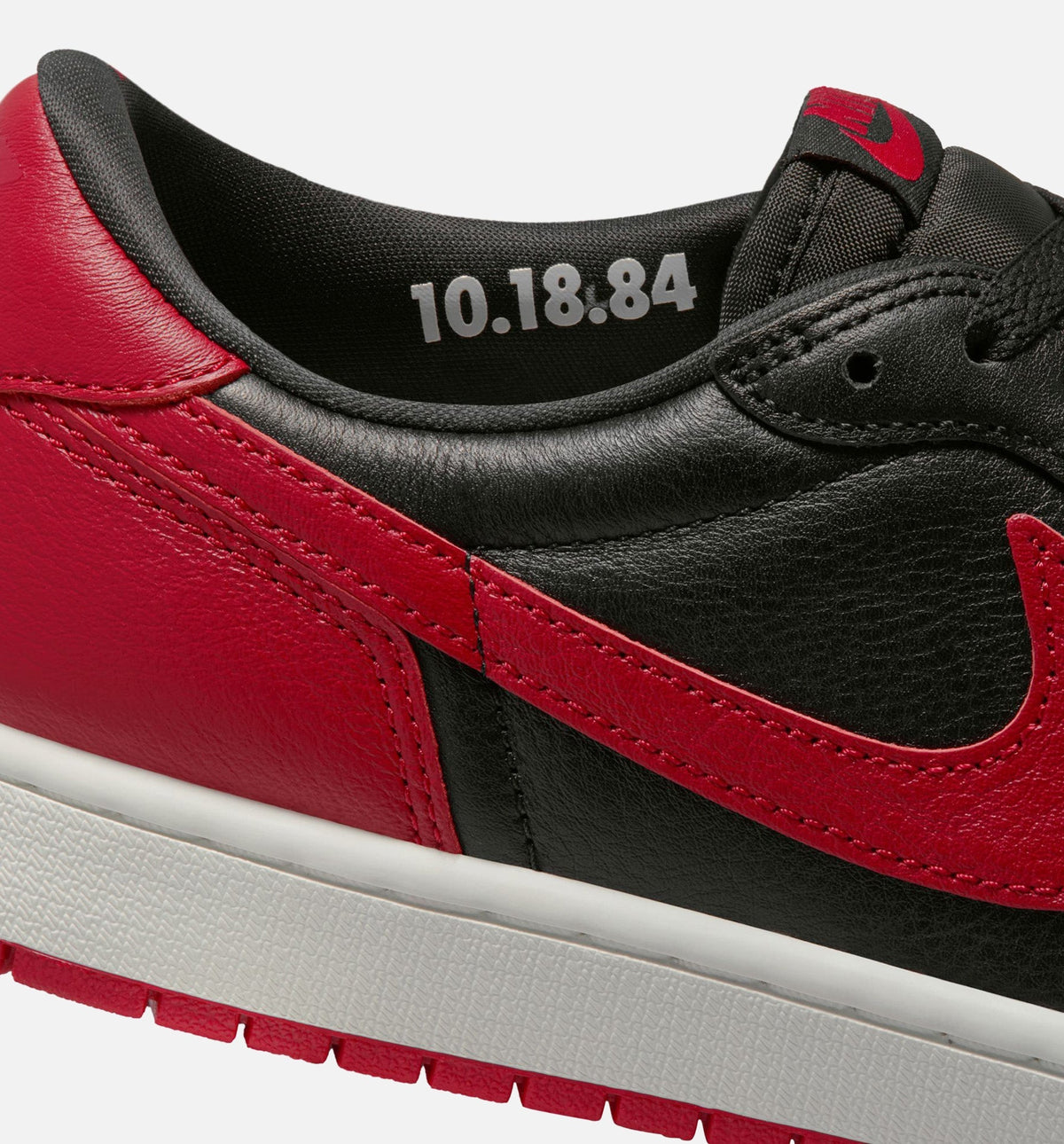Air Jordan 1 Retro Low OG Banned Men's Lifestyle Shoes - Black / Varsity Red / Summit White