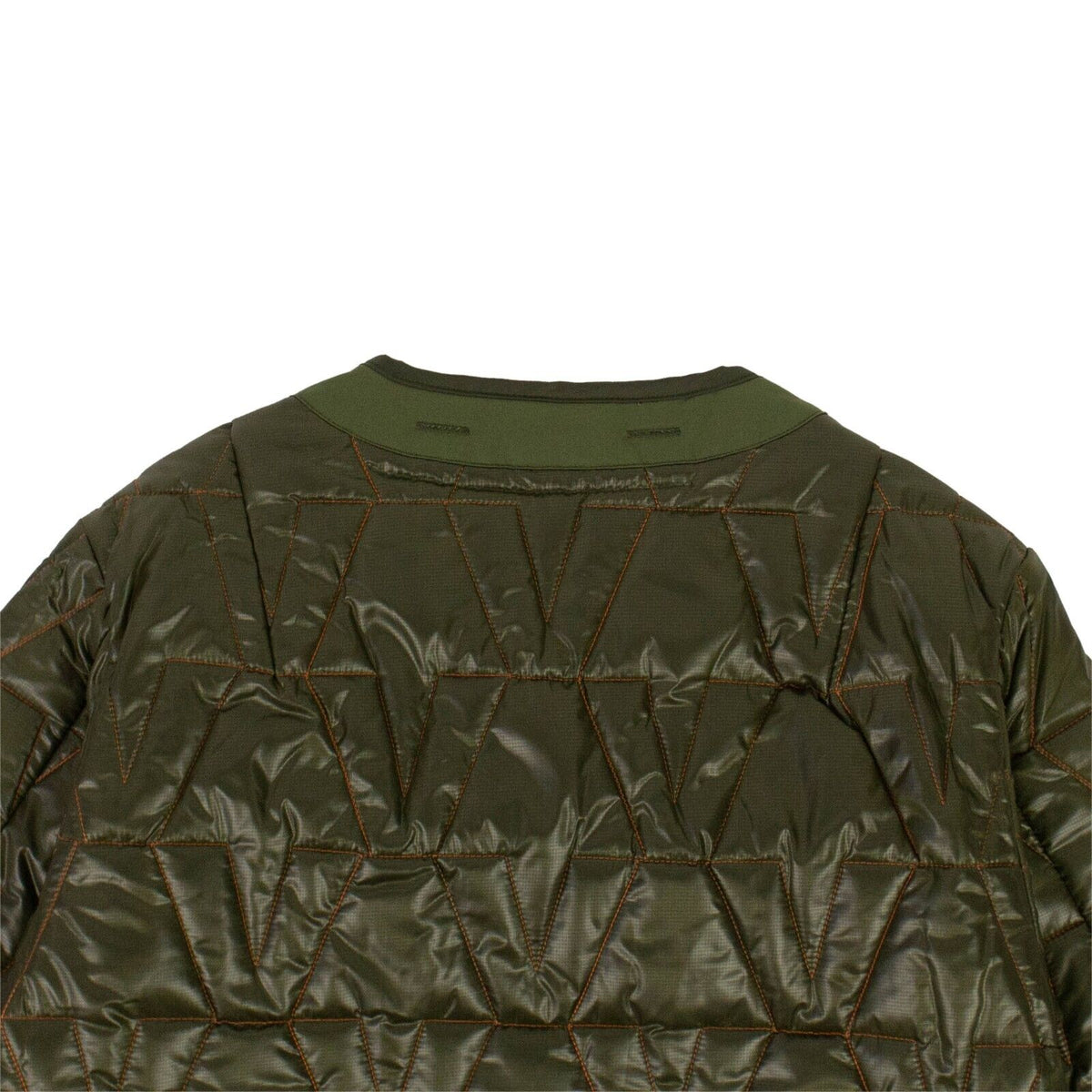 Green Quilted Jacket