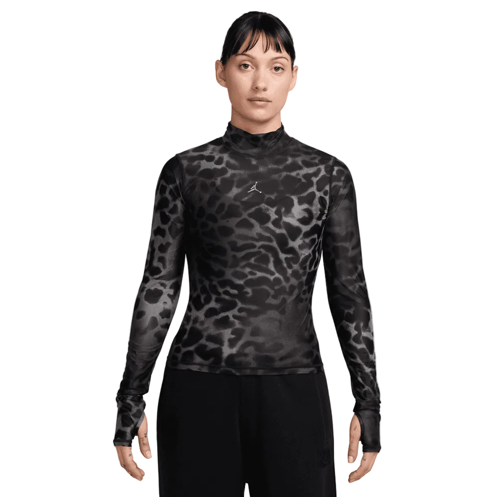Wmns Air Jordan Flight Long-Sleeve Mesh Top