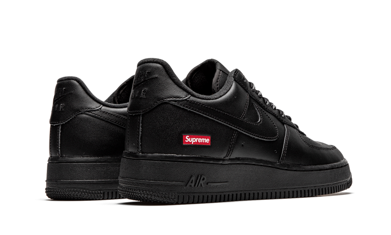 Supreme x Nike Air Force 1 Low 'Mini Box Logo - Black' (CU9225-001) Men's & Women's Sneakers