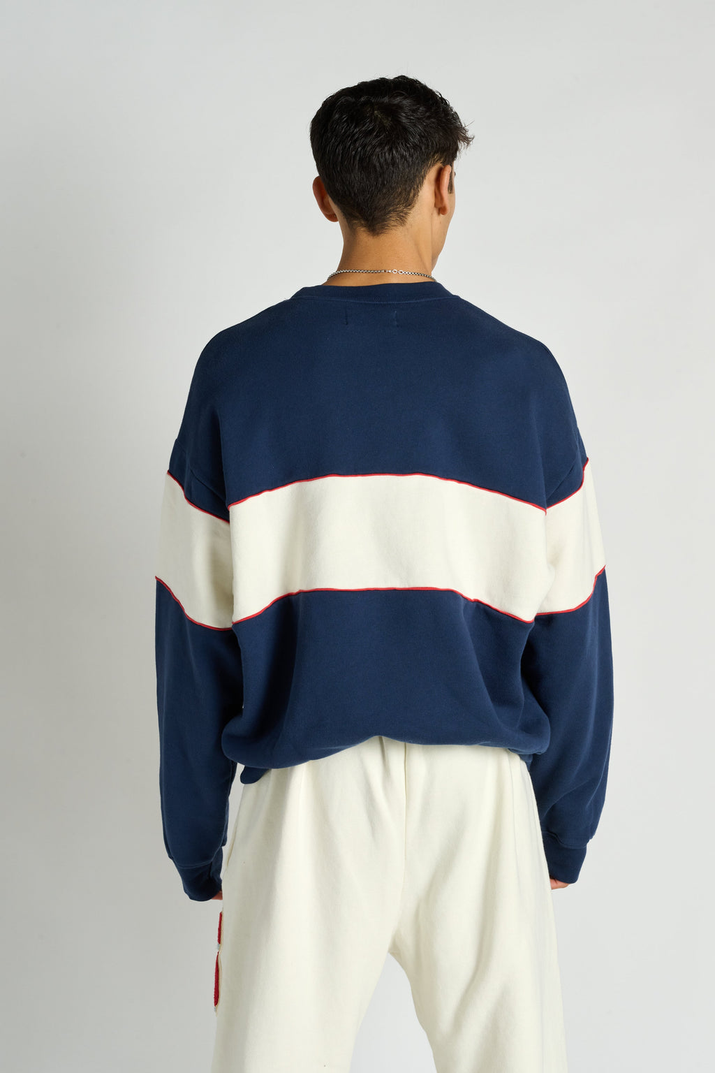 Dakota Rugby Crew Neck w/ Chenille Patch