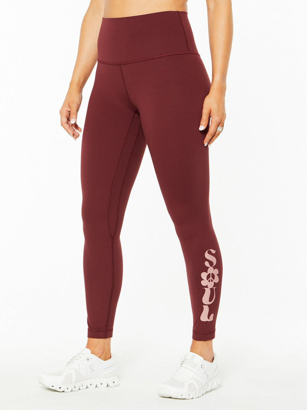 Align HR Pant 25" Red Merlot