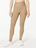 RIBBED HIGH LEGGING CARIBOU