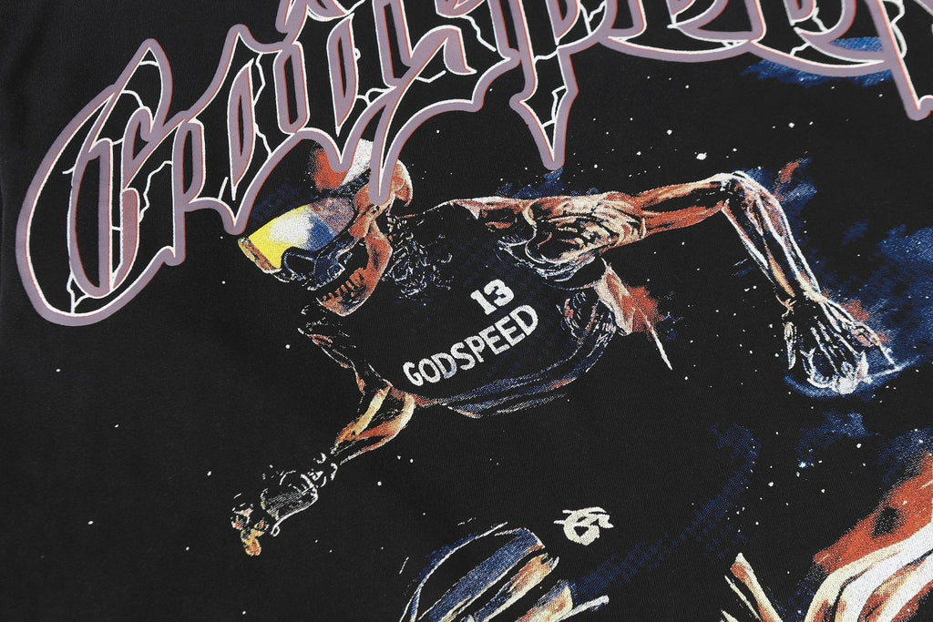 Godspeed Runner Graphic Long-Sleeve T-Shirt