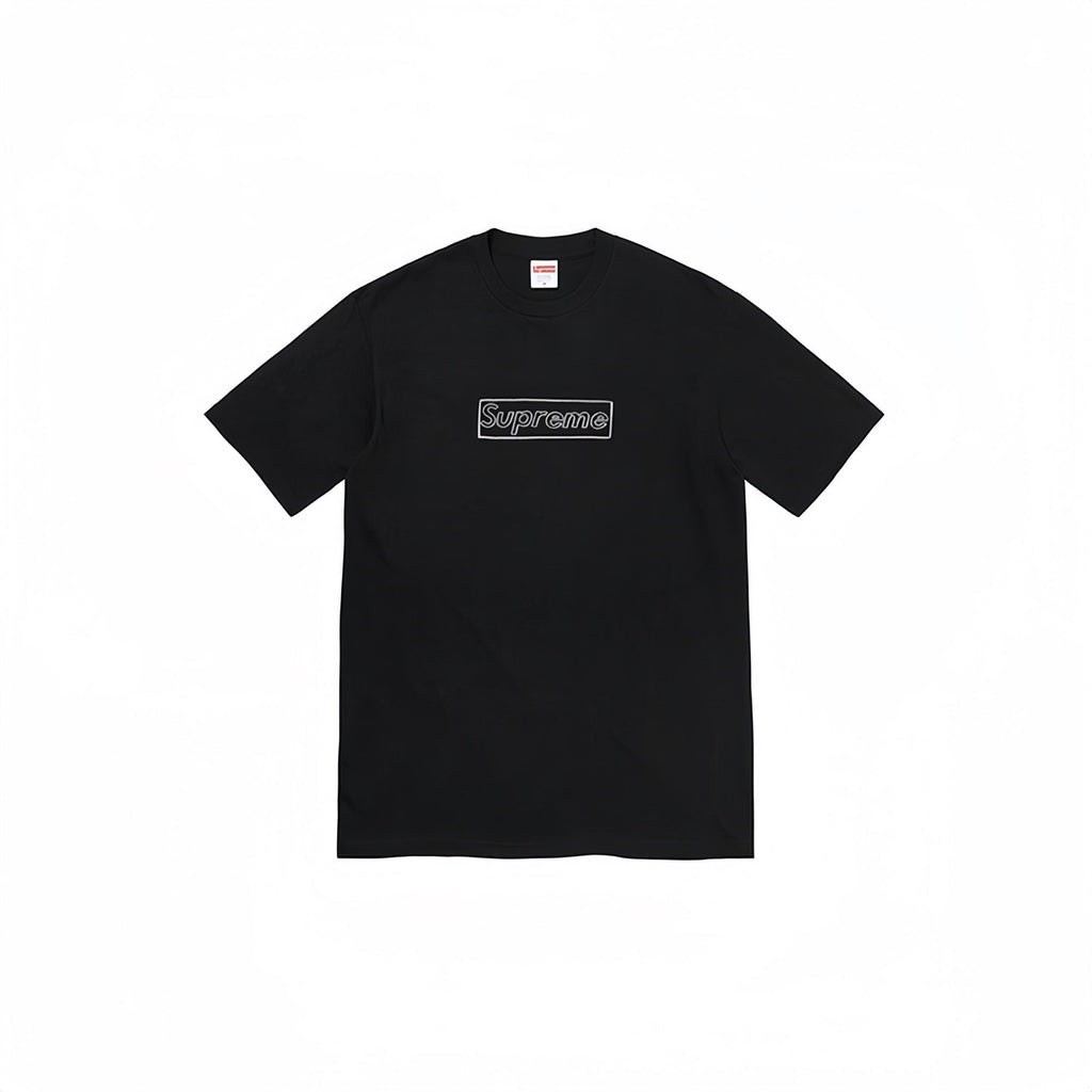 Supreme Chalk Logo Graphic T-Shirt