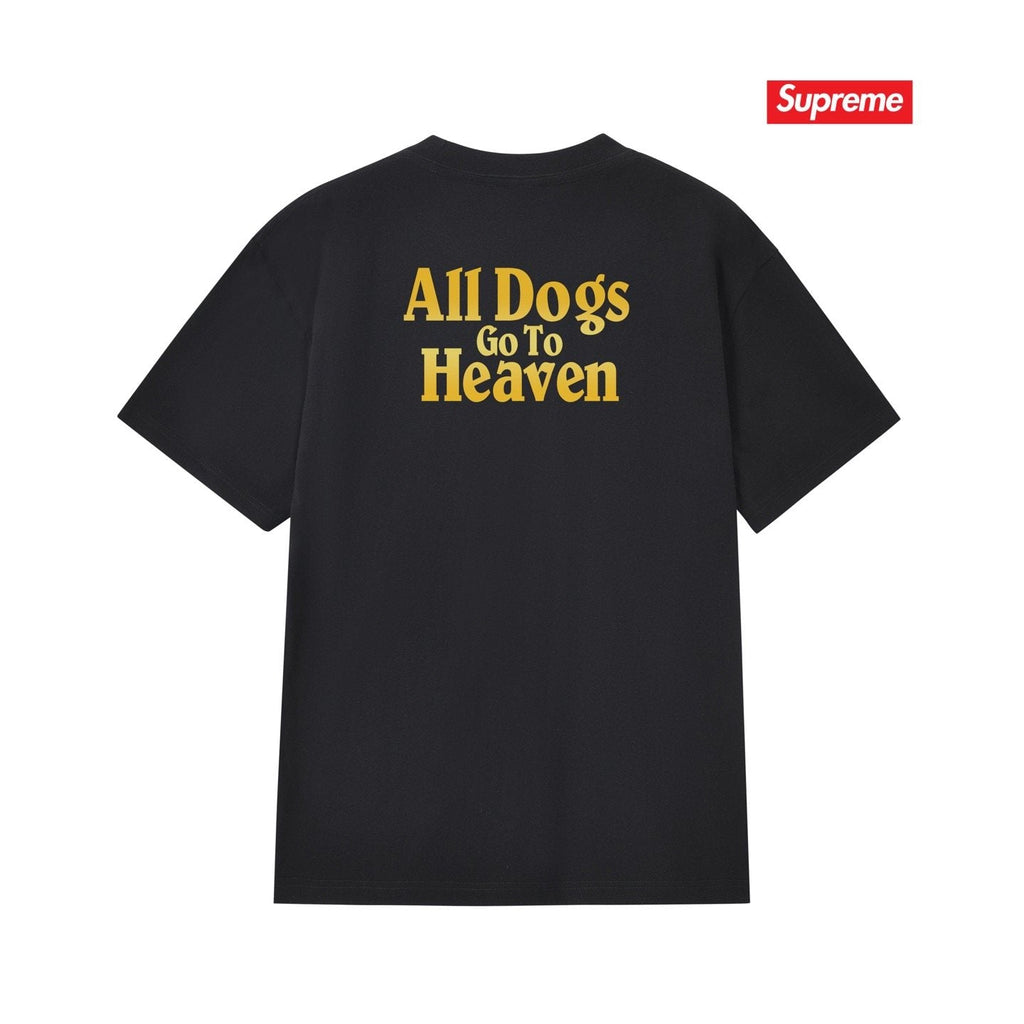 Supreme All Dogs Go To Heaven Dog Graphic T-Shirt
