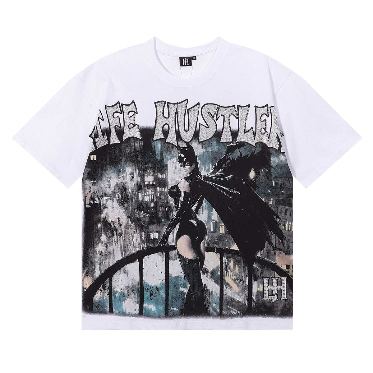 Life Hustlere Cat Women No Days Off Graphic T-Shirt
