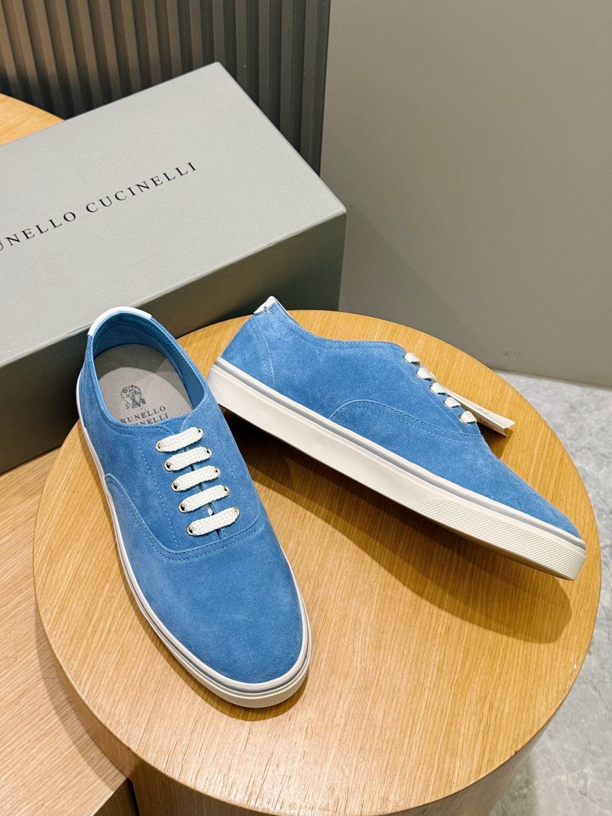 Brunello Cucinelli Suede Low-Top Sneakers