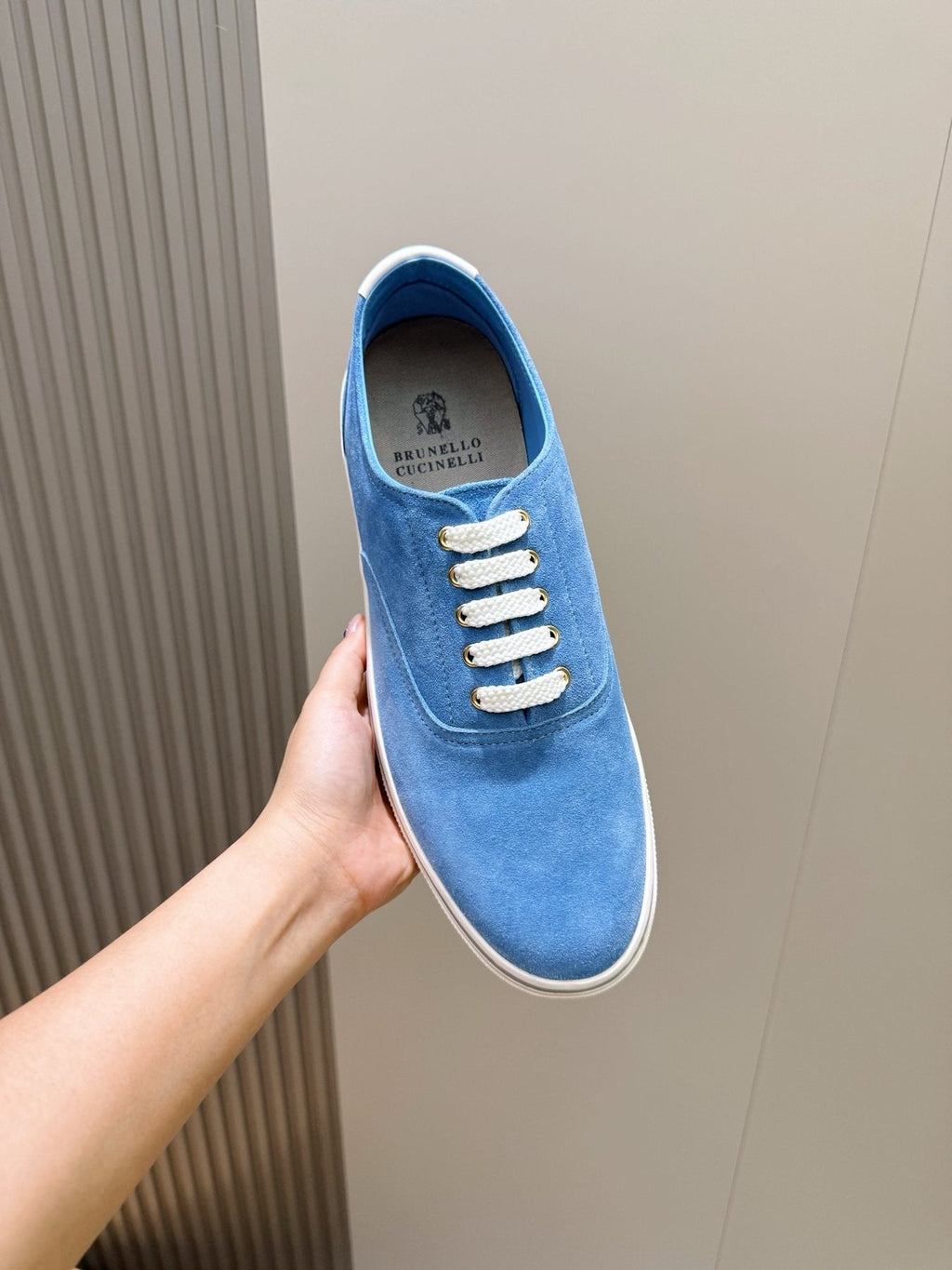 Brunello Cucinelli Suede Low-Top Sneakers
