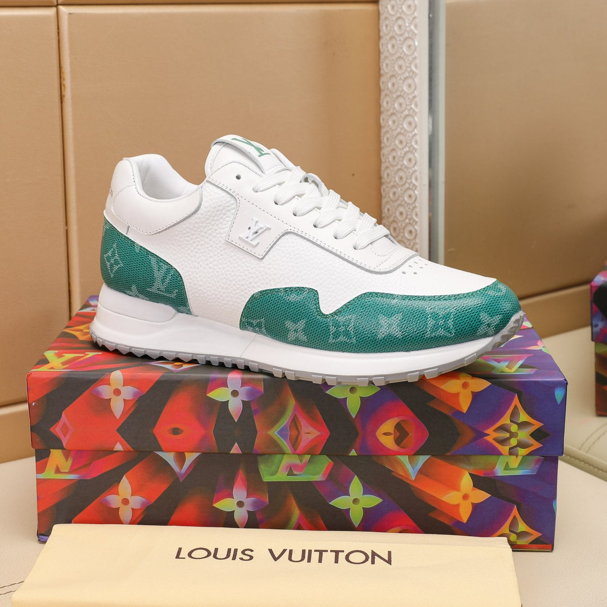 Louis Vuitton Run Away Monogram Sneakers