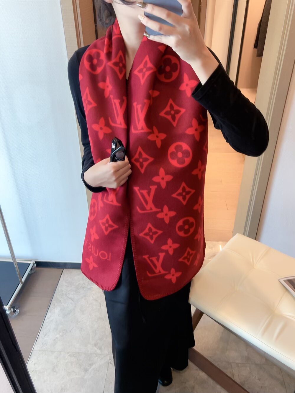 Louis Vuitton Monogram Scarf