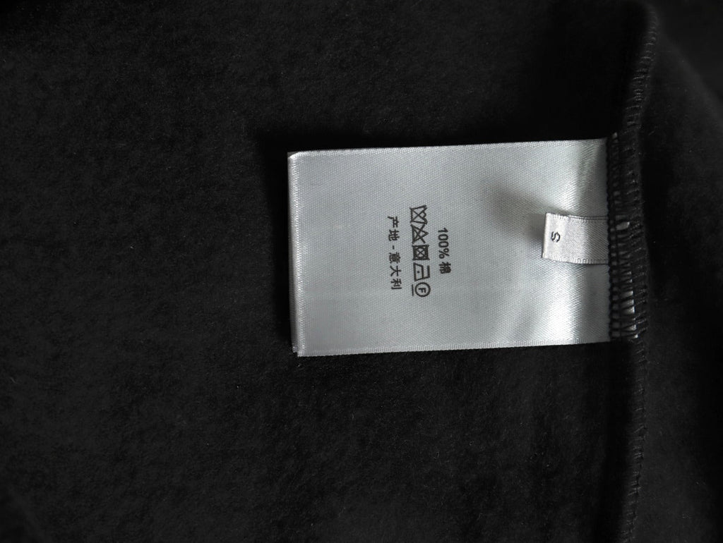 Dior CD Three-Color Badge Patch Hoodie - Black